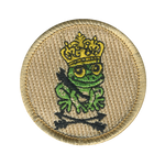 Toadally Awesome Arrow Patrol Patch - embroidered 2 in round by ClassB