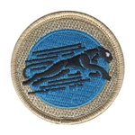 Kinetic Panthers Patrol Patch - embroidered 2 in round by ClassB