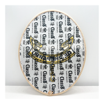 Jumbo Second Class Rank 6" Tall Oval Embroidered Patch [Back] by ClassB