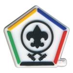 Wood Badge Shoe Charm