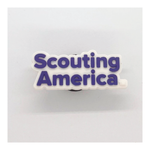 Scouting America Shoe Charm - close-up front