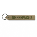 Scouting America Zipper Pull Embroidered Keychain Flight Tag - Be Prepared with BSA Fleur-De-Lis