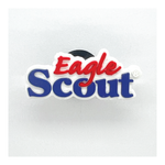 Eagle Scout Text Shoe Charm