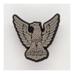 Eagle Medal Shoe Charm