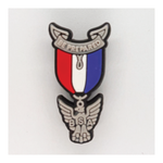 Eagle Scout Medal Shoe Charm