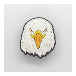 Eagle Critted Head Shoe Charm