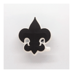 Fleur-de-lis Shoe Charm