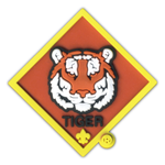 Tiger Rank Shoe Charm