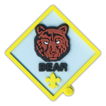 Bear Rank Shoe Charm