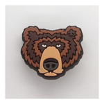 Bear Head Shoe Charm