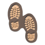 Boot Footprint Shoe Charm