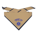 High Adventure Neckerchief - Sea Base Logo on light neckerchief