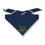 Scout Troop Neckerchief -  Disco Troop on dark neckerchief