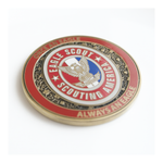 Eagle Scout Badge Coin - Once an Eagle, Always an Eagle Coin [Side]