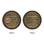 Eagle Scout Badge Coin - Once an Eagle, Always an Eagle Coin [Design Options]