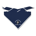 Cub Scout Pack Neckerchief with Cub Scout Fierce Wolf Pack Design on dark neckerchief