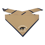 Cub Scout Pack Neckerchief with Cub Scout Wolf on the Prowl Design on light neckerchief