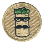 Bandit Burrito Patrol Patch  - embroidered 2 in round