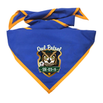 Wood Badge Neckerchief with Wood Badge Owl And Wood Badge Logo