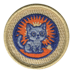 Exploding Kitten Patrol Patch - embroidered 2 in round