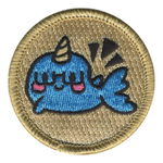 Nifty Narwhal Patrol Patch - embroidered 2 in round