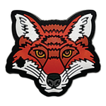 Wood Badge Critter Shoe Charm - Fox