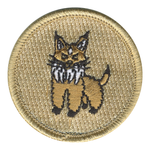 Fox Bob Cat Patrol Patch - embroidered 2 in round