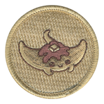 Sea Pancake Patrol Patch - embroidered 2 in round