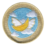 Golden Banana Gliders Patrol Patch - embroidered 2 in round
