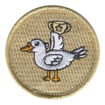 Victorious Duck Patrol Patch - embroidered 2 in round