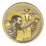 Papa Pio Fighter Jet Patrol Patch - embroidered 2 in round