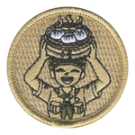 Little Dumpling Patrol Patch - embroidered 2 in round