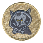Doom Cats Patrol Patch - embroidered 2 in round