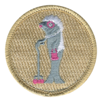 Grandma Anchovy Patrol Patch - embroidered 2 in round