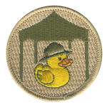 Scoutmaster Duck Patrol Patch - embroidered 2 in round