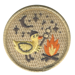 Camper Duck Patrol Patch - embroidered 2 in round