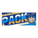 Cub Scout Pack Banner with Scouting America fleur-de-lis (36" Tall x 96" wide Banner)