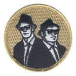 Fedora Musicians Patrol Patch - embroidered 2 in round