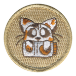 Calico Cat Patrol Patch - embroidered 2 in round