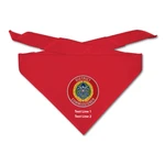 Scouting America District Commissioner Neckerchief - Solid Red