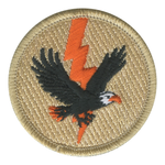 Soaring Eagle Lightning Patrol Patch - embroidered 2 in round