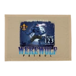 Troop Patrol Flag with Scouting America Werewolf Patrol Design