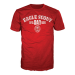 BSA Eagle Scouts Graphic Tee with Eagle Scout Dad Design