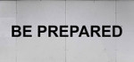 Scout Trailer Graphic Text - Be Prepared® SP6523