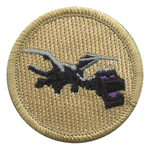 Endo Dragon Scout Patrol Patch - embroidered 2 inch round