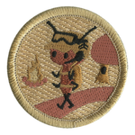 Army Ant Scout Patrol Patch - embroidered 2 inch round