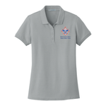 Cotton Pique Ladies Polo with Scouting America Logo - Gusty Grey