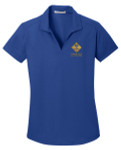 Grid Ladies Wicking Polo with Cub Scout Logo