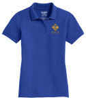 Cotton Pique Polo – Ladies with Cub Scout Logo