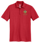 Cotton Pique Polo – Mens with Cub Scout Logo